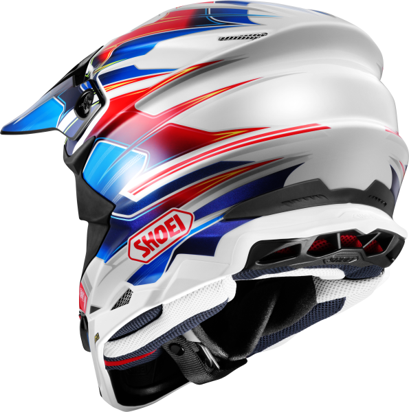 Casca SHOEI VFX-WR 06 SPARKLE TC-10 Albastru/Rosu/Alb XXL-1