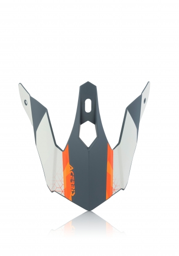 Cozoroc Casca Copii Acerbis Eclipse Rosu/Gri, 5, nordicamoto.ro