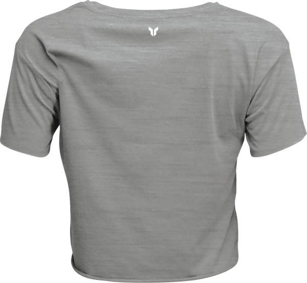 THOR Women's Corp Crop T-shirt Gray -2