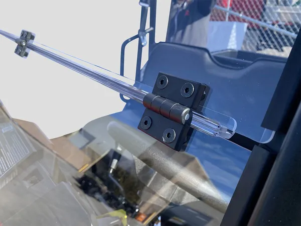 Deluxe Full Folding Windshield Clear -2