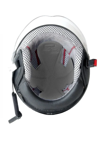 Flower Helmet Liner Gray-1