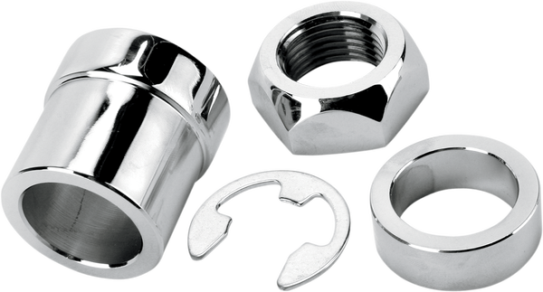 Axle Spacer/nut Kit Silver, 1, nordicamoto.ro
