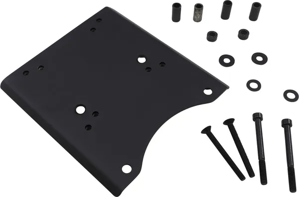 MOOSE RACING Kenai Top Case Mounting Plate Black -0