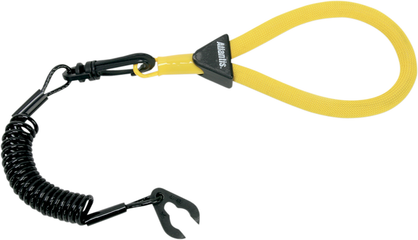 Floating Wrist Lanyard Black, Yellow, 1, nordicamoto.ro