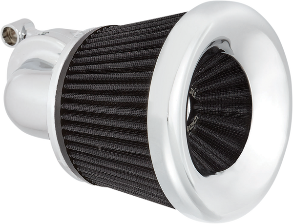 Velocity 90° Air Cleaner Kit Silver, 1, nordicamoto.ro