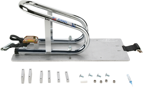 Removable E-track Chock Chrome, 1, nordicamoto.ro