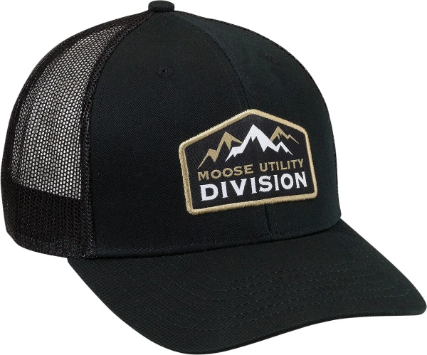MOOSE RACING Mud Mountain Hat Black -0