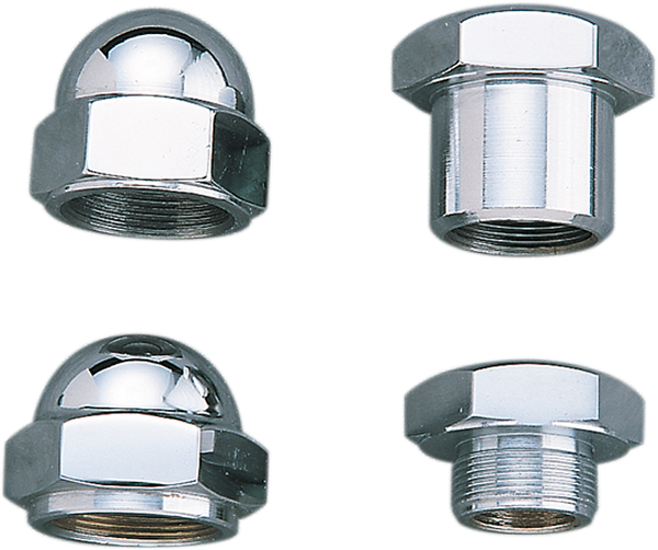 Shouldered Stem Nut Chrome, 2, nordicamoto.ro
