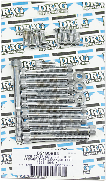 Bolt Set Silver, 1, nordicamoto.ro