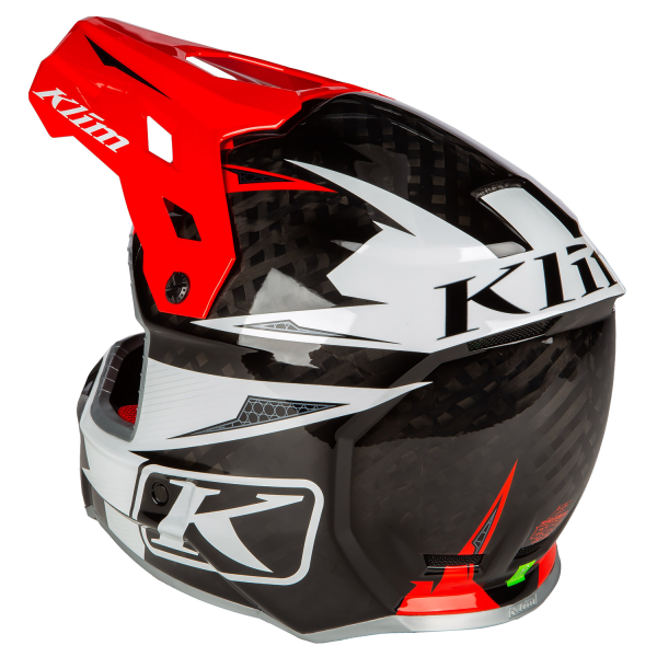 Casca Klim F3 Carbon Pro Off-Road ECE STRIKER CARBON GLOSS BLACK-0