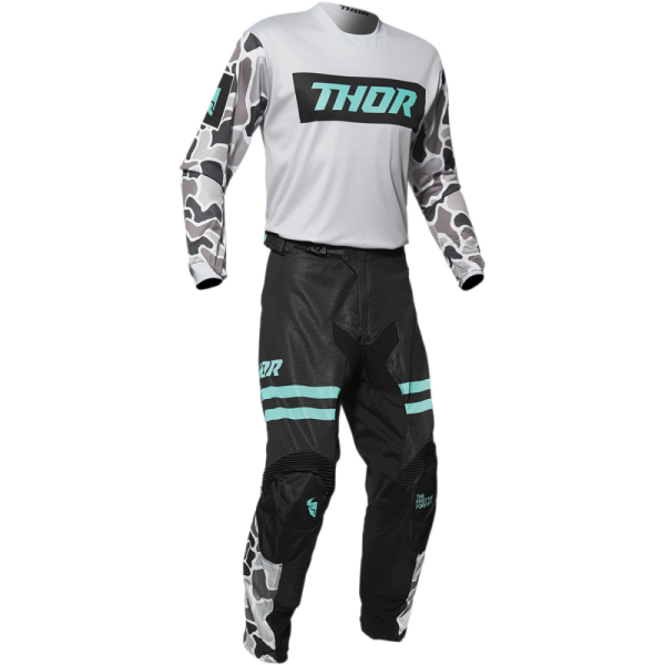 Pantaloni Thor Pulse Air Fire Gri/Negru-0