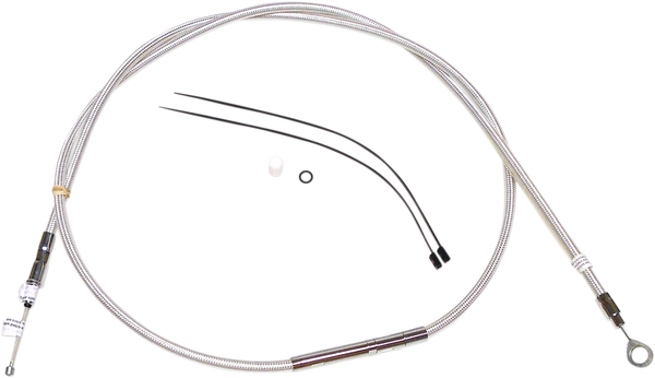 High-efficiency Braided Sterling Chromite Ii® Clutch Cable Silver, 1, nordicamoto.ro