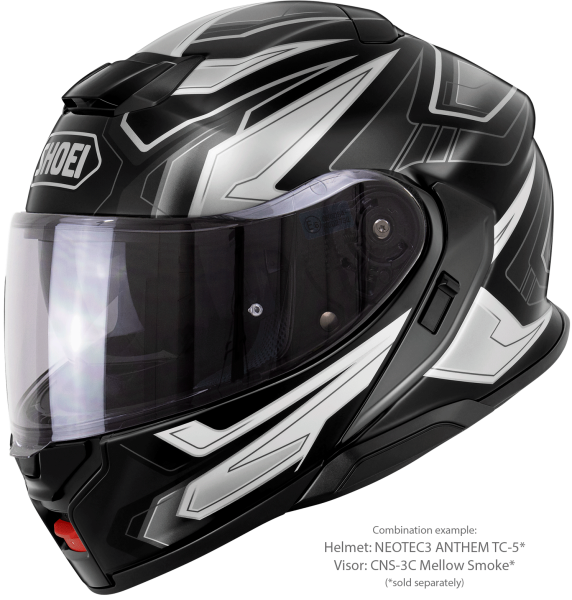 Casca Flip-up SHOEI NEOTEC3 ANTHEM TC-5 Negru/Alb XXL-3