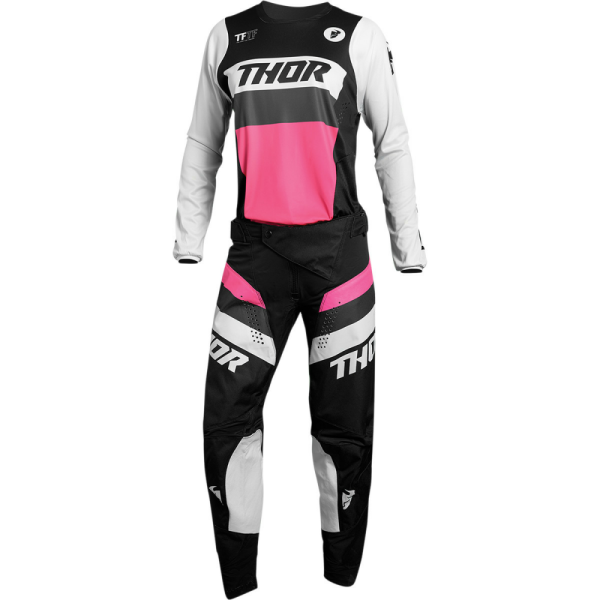 Tricou Thor Pulse Racer Black/Pink-1