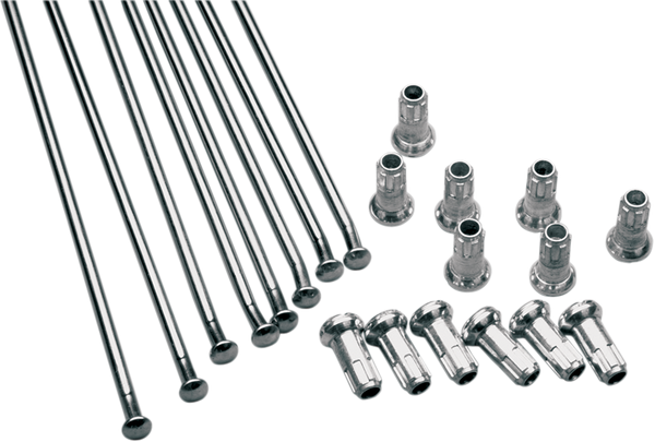 Components For Pro Series Wheel Polished, Silver, 2, nordicamoto.ro