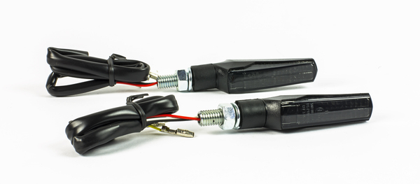 E-marked Led Light Guide Indicator Black, 2, nordicamoto.ro