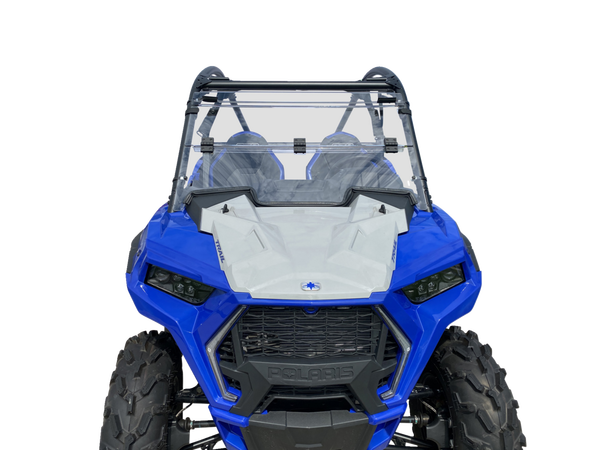 Deluxe Full Folding Windshield Clear -1