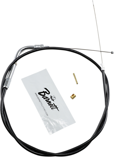 Black Vinyl Throttle/idle Cable Black Standard, 1, nordicamoto.ro