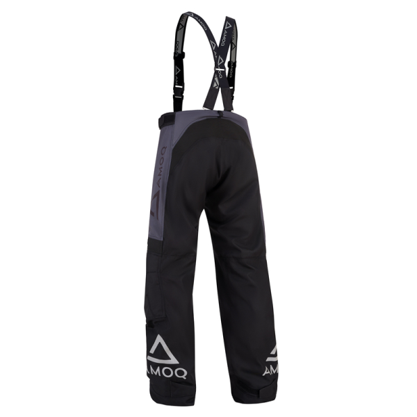 Pantaloni Snowmobil AMOQ Snowcross Black/Dark Grey/White-1