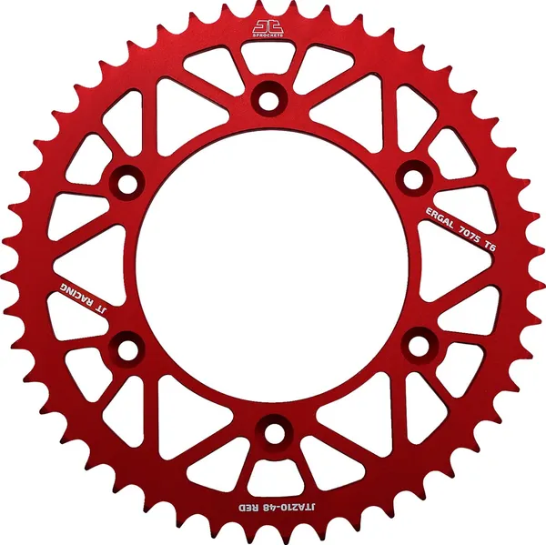 JT SPROCKETS Rear Sprocket Red 