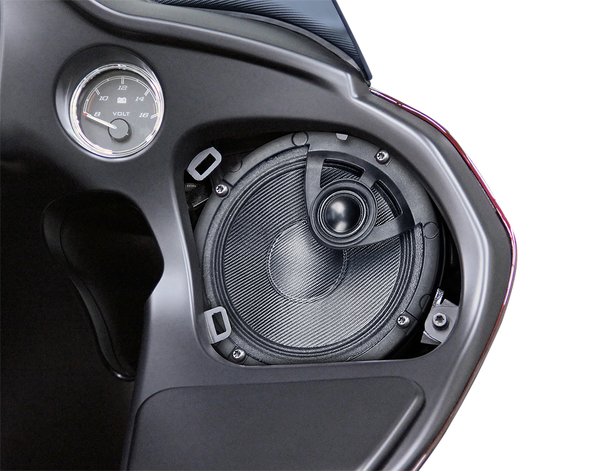 Rokker® Xrp 6.58° Fairing Speaker Kit With Hi-output Pei Tweeter Black, 2, nordicamoto.ro