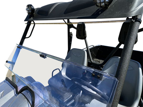 Deluxe Full Folding Windshield Clear -2