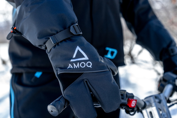 Mănuși moto AMOQ Astral V2 Black XS/7, 5, nordicamoto.ro