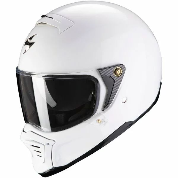 Casca integrala SCORPION EXO-HX1 SOLID M Alb, 2, nordicamoto.ro