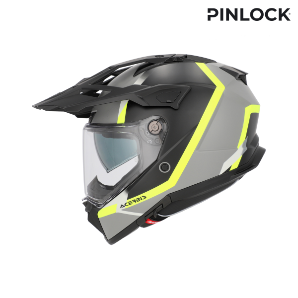 Casca integrala Acerbis Attack Negru/Galben Fluo XXL-8