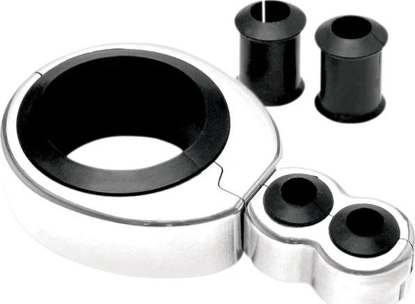 Cable Clamp Silver, 1, nordicamoto.ro