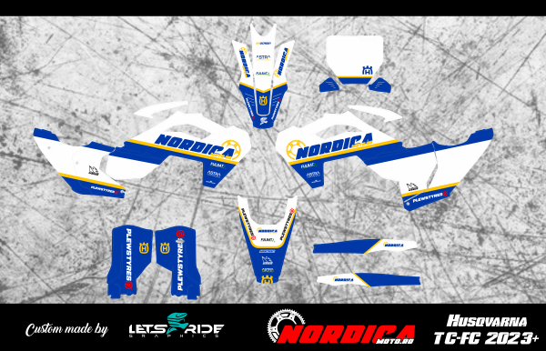 Kit stickere NordicaMoto Husqvarna TC/FC 23-24