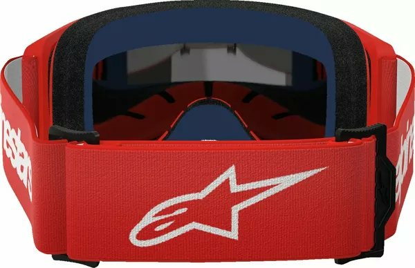 Alpinestars Vision 3 Wordmark Goggle Red -0