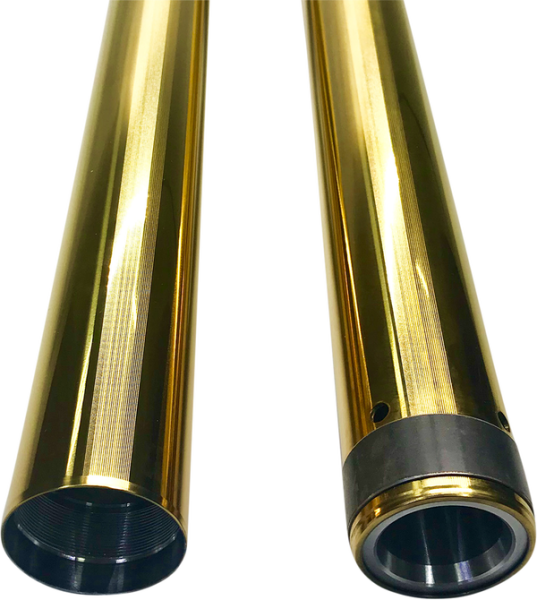 49mm Fork Tubes Gold, Titanium Nitrite Coated, 2, nordicamoto.ro