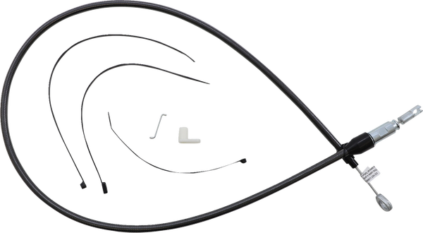 Black Pearl Quick Connect Upper Clutch Cable Black, 1, nordicamoto.ro