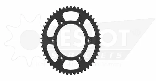 Pinion standard spate 520 negru, 1, nordicamoto.ro