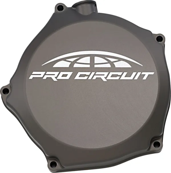 T-6 Clutch Cover Black, Silver-0