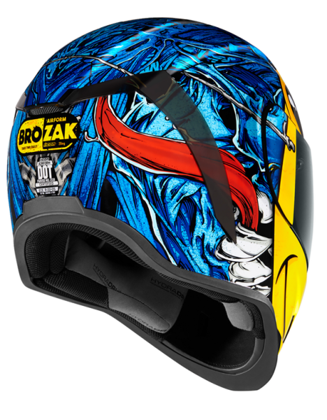 Airform Brozak Mips Helmet Yellow, Blue -7