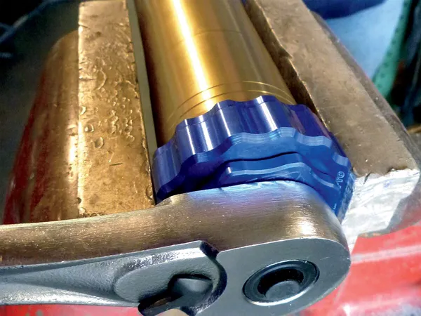 Fork Cap Tool Anodized, Blue-1