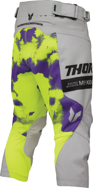 Youth Launchmode Bleach Pants Yellow, Gray -2