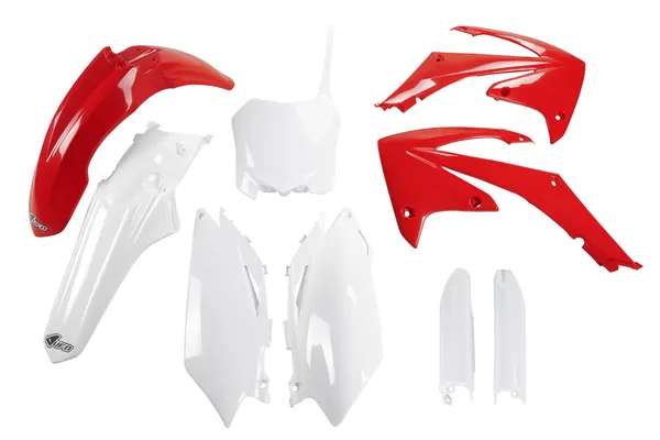Full Body Replacement Plastic Kit Red, White