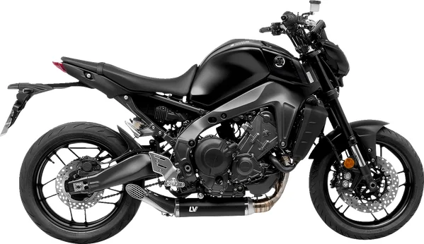 Lv Race Full-system Exhaust Stainless Steel, Ceramic Black, 1, nordicamoto.ro