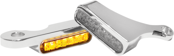 Led Turn Signal Chrome, 2, nordicamoto.ro