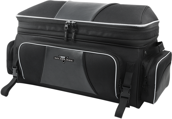 Route 1 Traveler Tour Trunk Rack Bag Black, 4, nordicamoto.ro