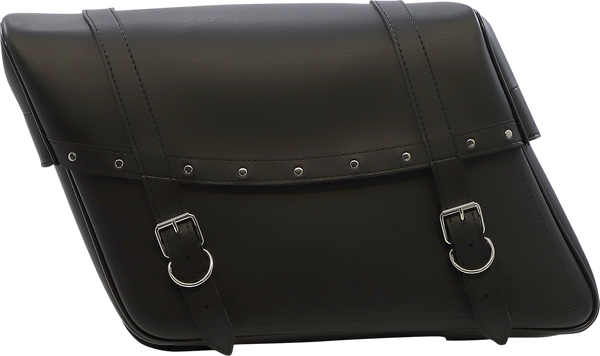 Highwayman Rivet Slant-style Saddlebags Black Jumbo, 4, nordicamoto.ro