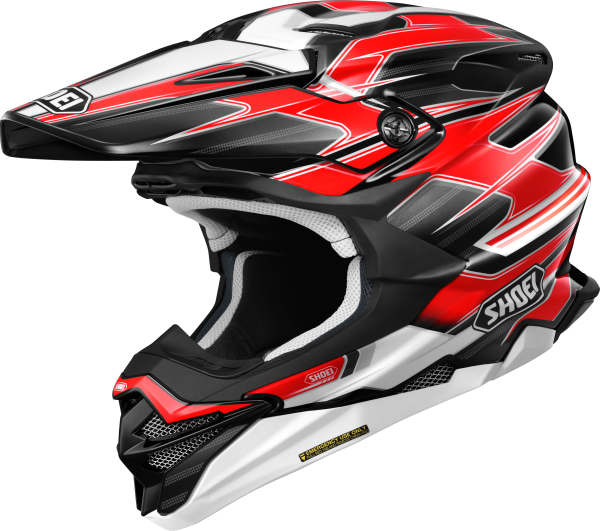 Casca SHOEI VFX-WR 06 SPARKLE TC-1 Negru/Rosu/Alb XXL