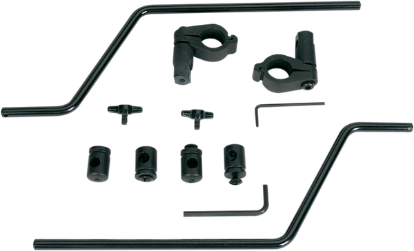 Universal Windshield Replacement Hardware Kit Black, 1, nordicamoto.ro