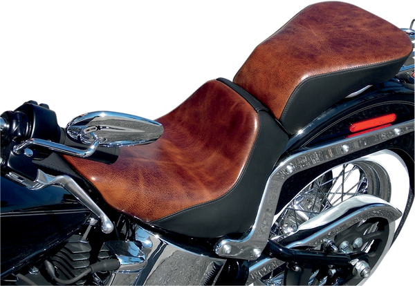 Renegade Lariat Leather Solo Seat Brown, 1, nordicamoto.ro