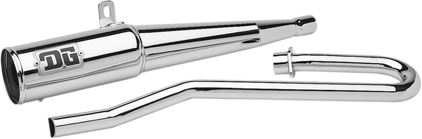 Krome Power Rcm Exhaust System Chrome, 1, nordicamoto.ro