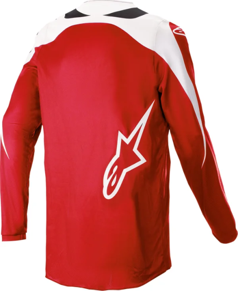 Tricou Alpinestars Fluid Narin Red/White L, 2, nordicamoto.ro