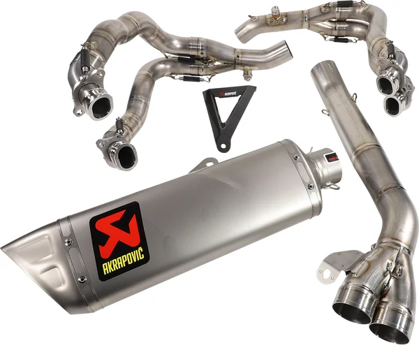 Sistem complet de evacuare Akrapovic Evolution Honda CBR 1000RR titan - S-H10E3-APLT-2